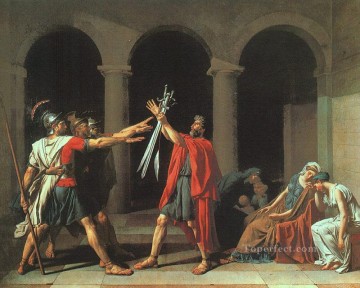 ホラティウスの誓い CGF 新古典主義 ジャック・ルイ・ダヴィッド Oil Paintings